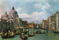 Canaletto - The Grand Canal and the Church of the Salute